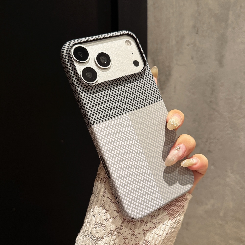 Matte Frosted Case - Casing HP PC Tekstur Serat Karbon
