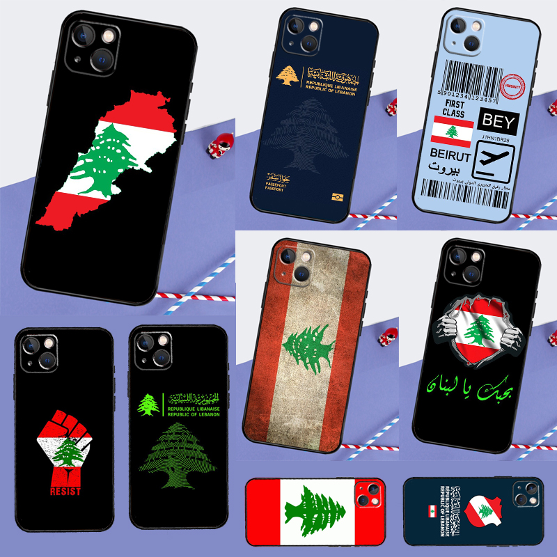 Phone Cases Lebanon - Casing ponsel Bendera Lebanon untuk iPhone