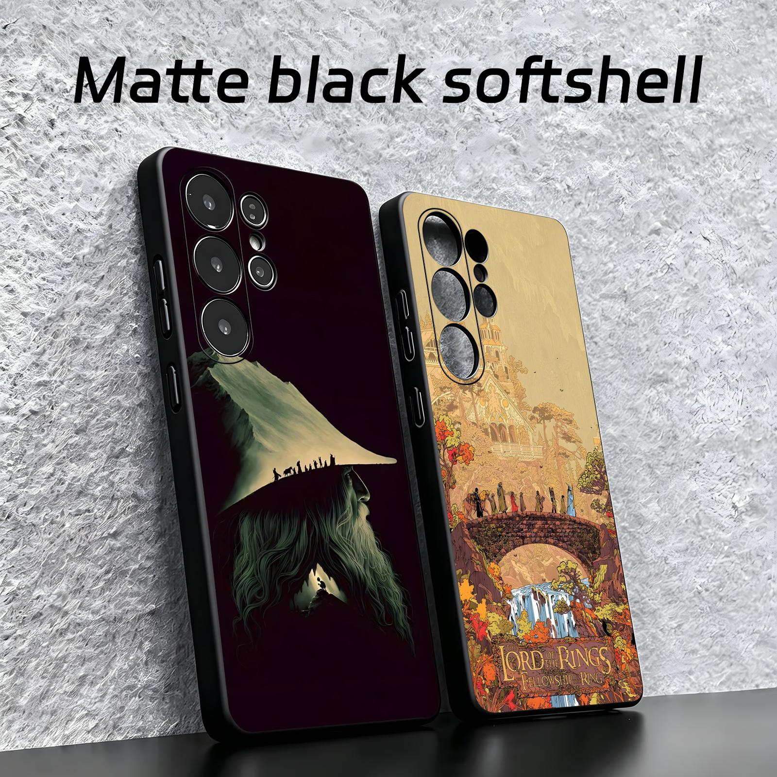 Phone Cases Black - Casing Ponsel untuk Samsung S26 S25