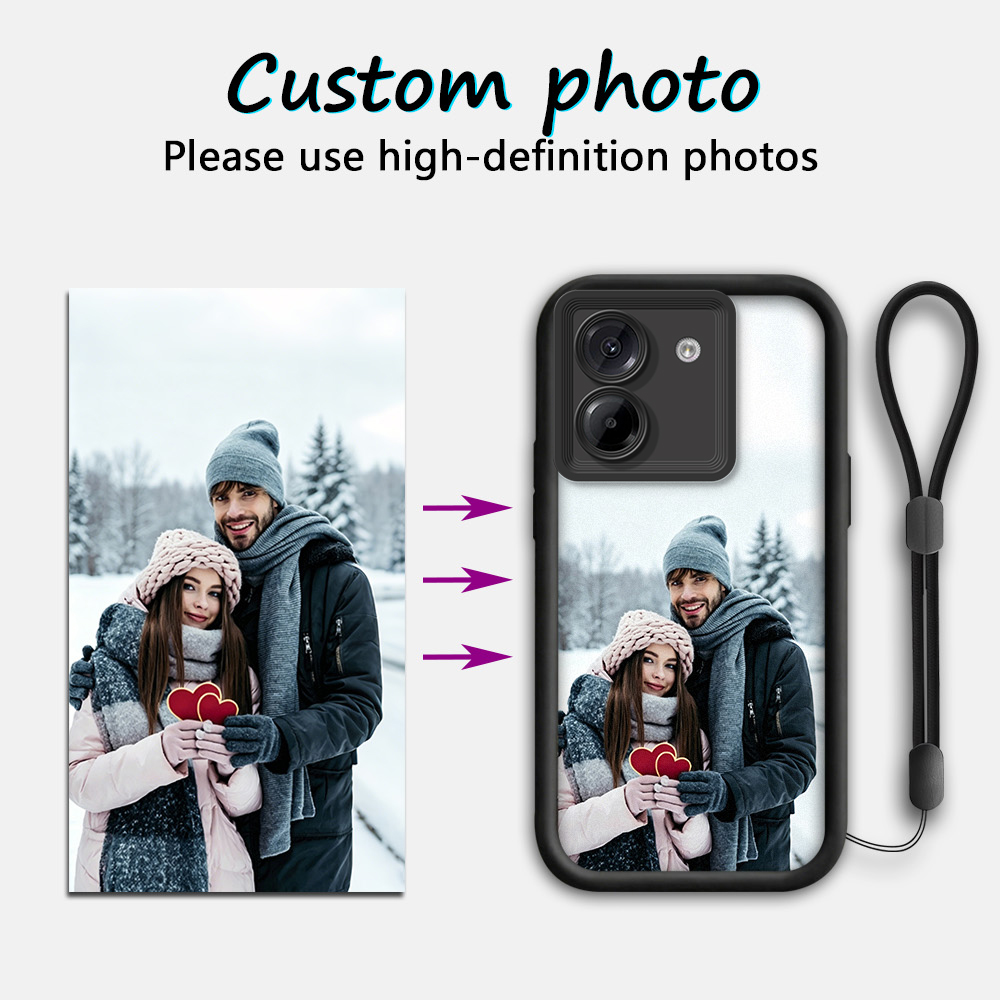 Phone Cases Customized - Casing Ponsel Anti Jatuh dengan Tali