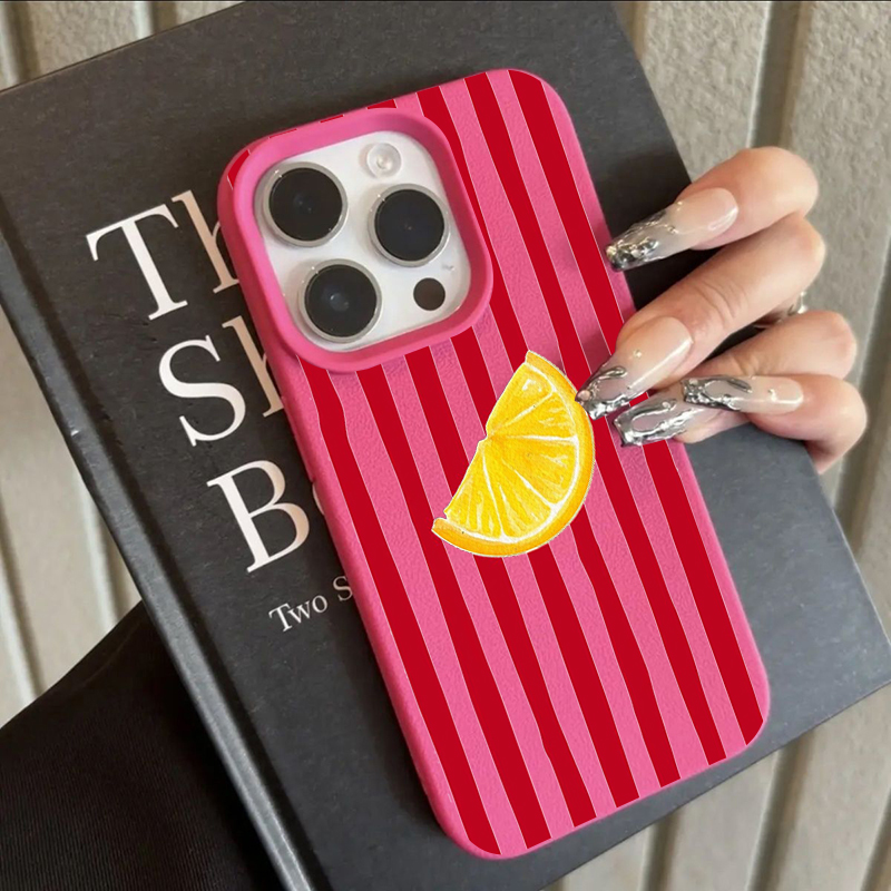 Phone Cases Trending - Casing HP Silikon TPU Motif Lemon
