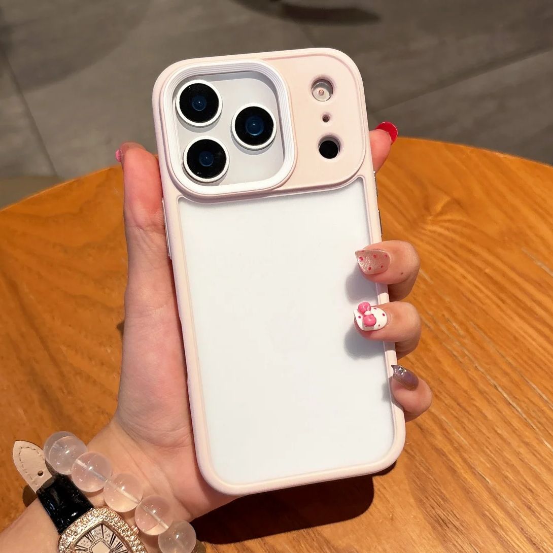 Matte Frosted Case - Casing Tahan Benturan Armor Bening Matte