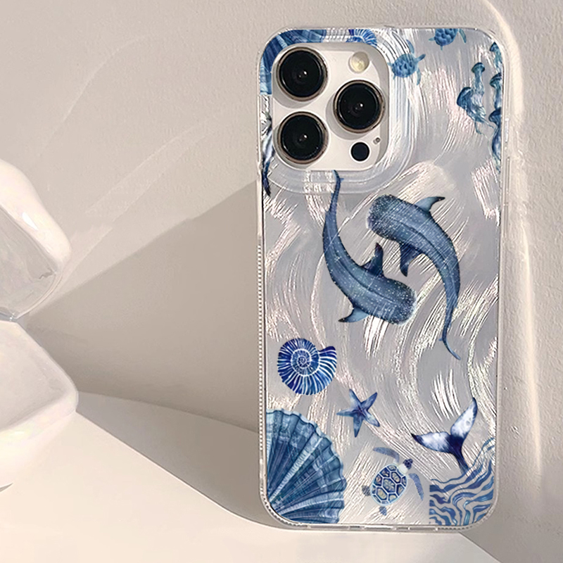 Phone Cases Galaxy A16 5G - Casing Ponsel Trendi Motif Hewan Laut