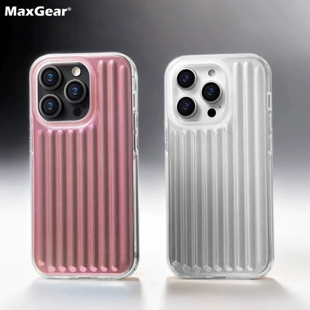 Matte Frosted Case - Casing Bumper Buram Garis Vertikal untuk