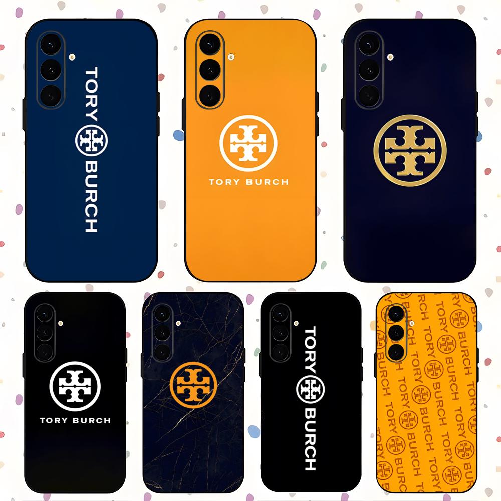 Phone Cases Black - Casing Ponsel Modis untuk Samsung B-Burch