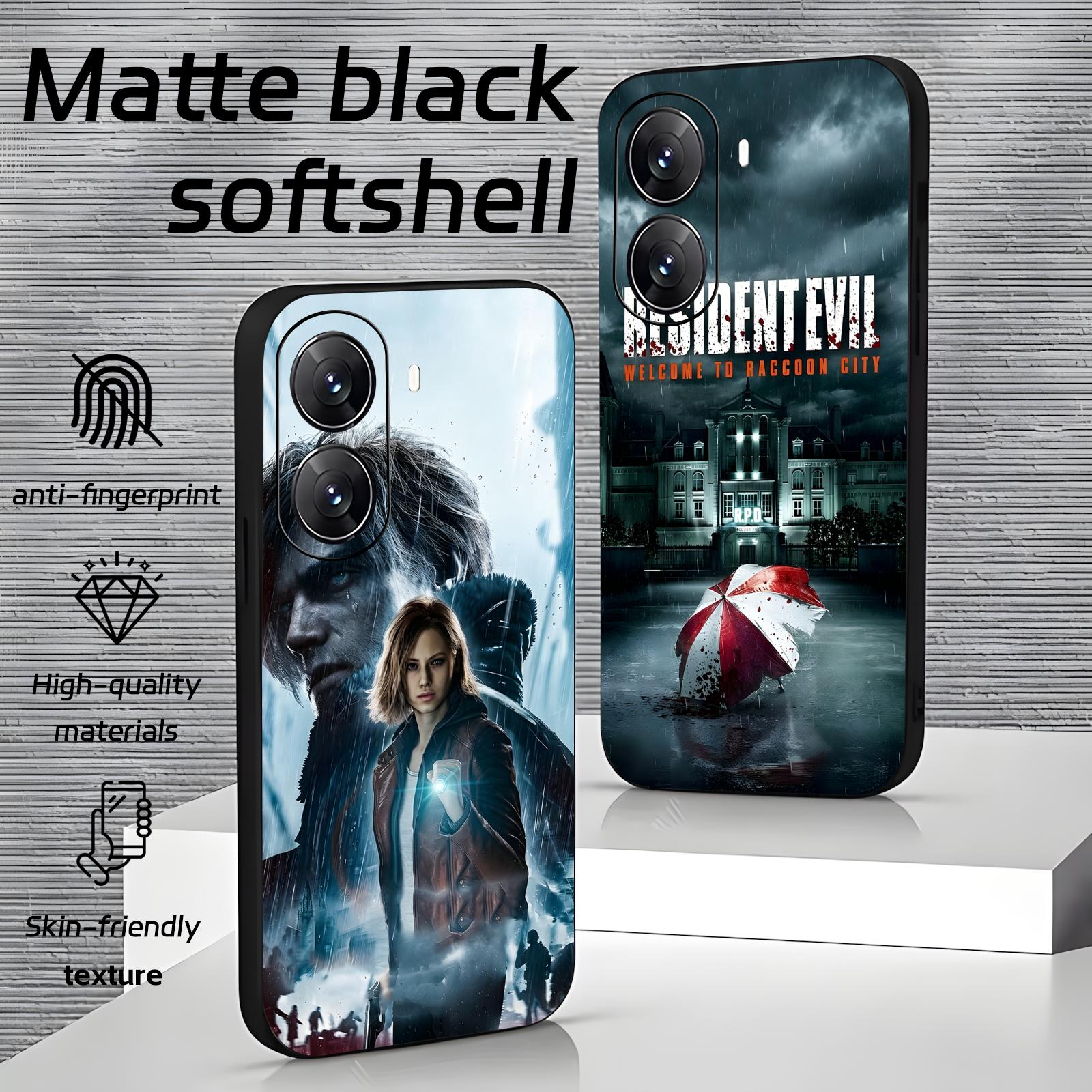 Phone Cases Black - Casing Ponsel Game Populer Resident Evil