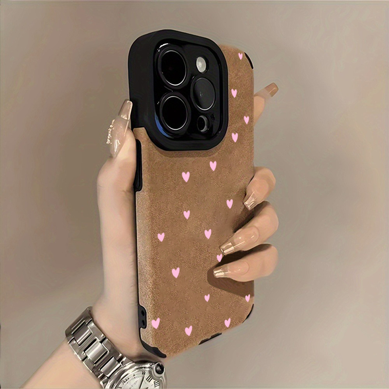 Phone Cases Trending - Casing Ponsel Motif Hati Pink Fashion