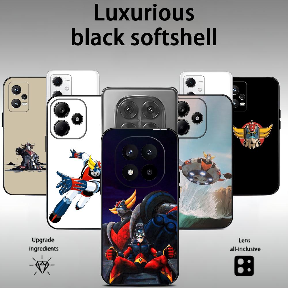 Phone Cases Black - Casing Ponsel UFO Robot G-goldoraes untuk