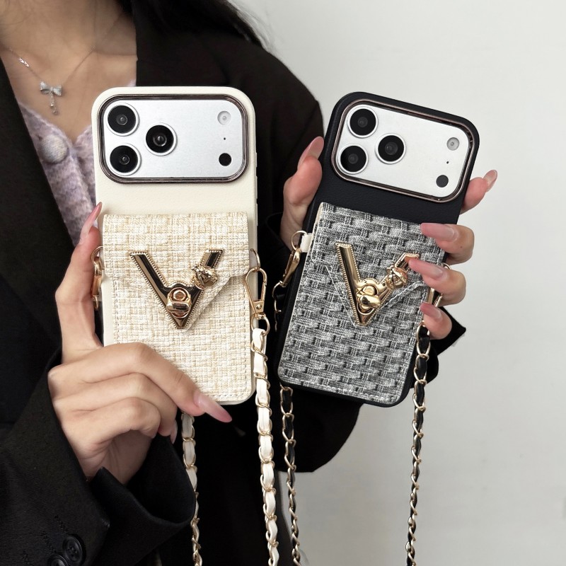 Phone Cases Louis Vuitton - Dompet Tali Selempang untuk iPhone 17