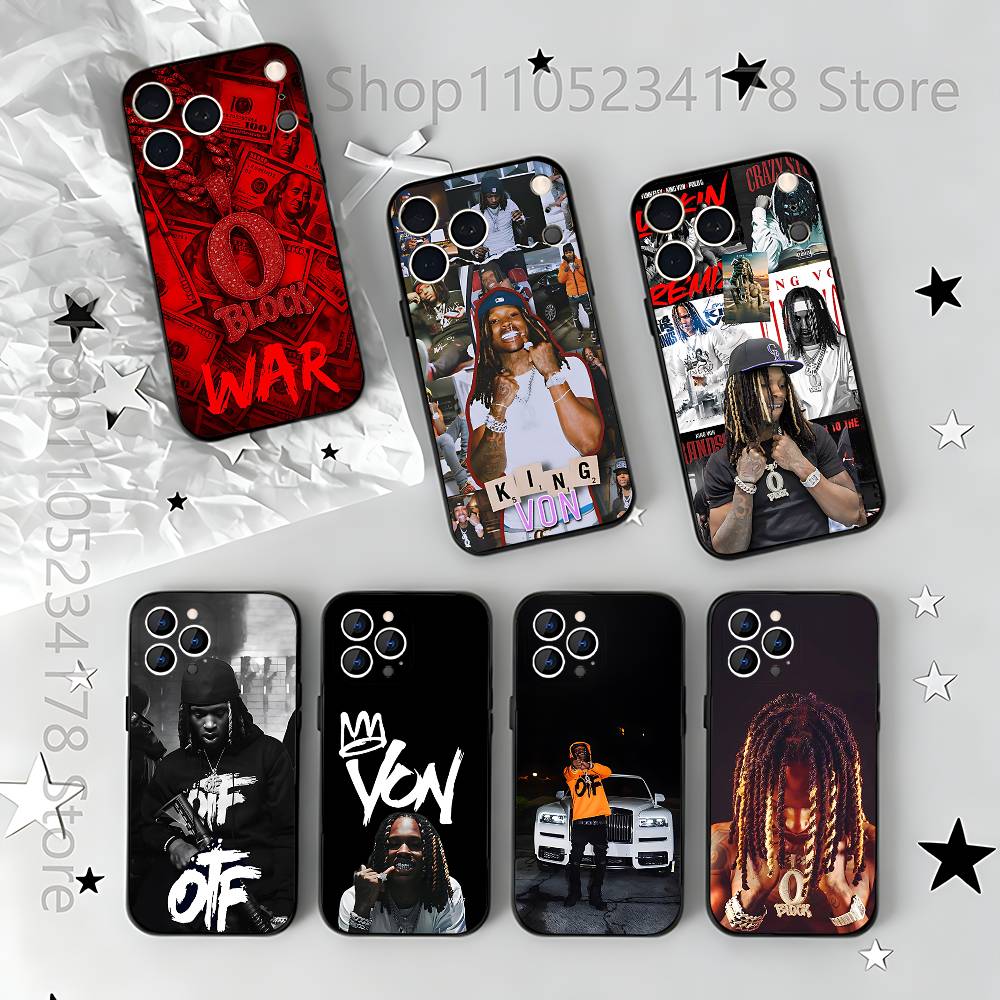 Phone Cases Louis Vuitton - Casing HP King V-Von Raper Singer