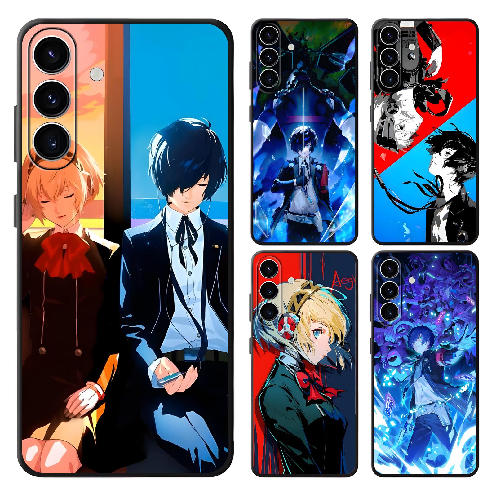 Phone Cases Black - Casing Ponsel untuk Samsung A57 A56
