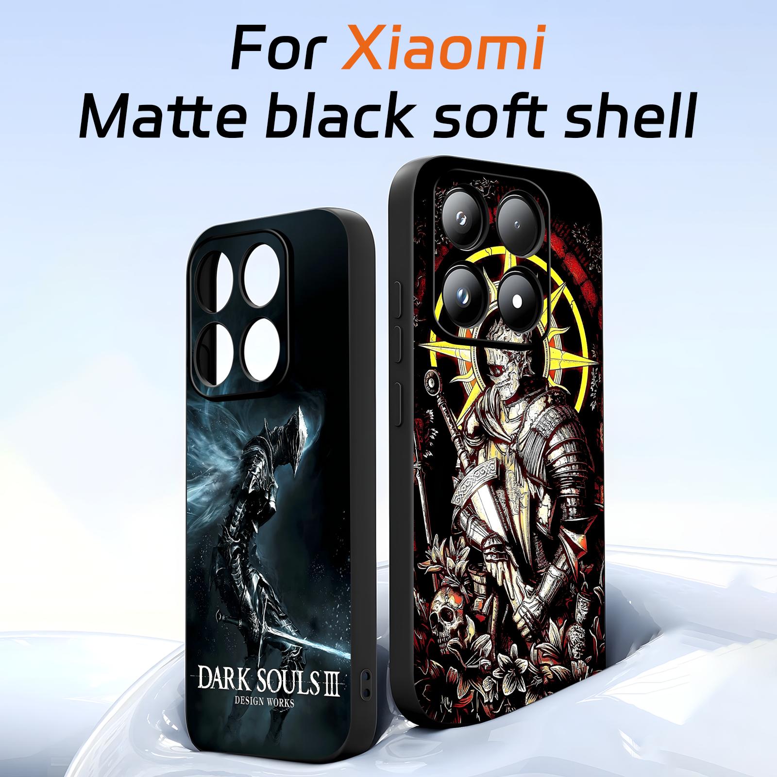 Phone Cases Black - Casing Ponsel Game Populer DARK SOULS
