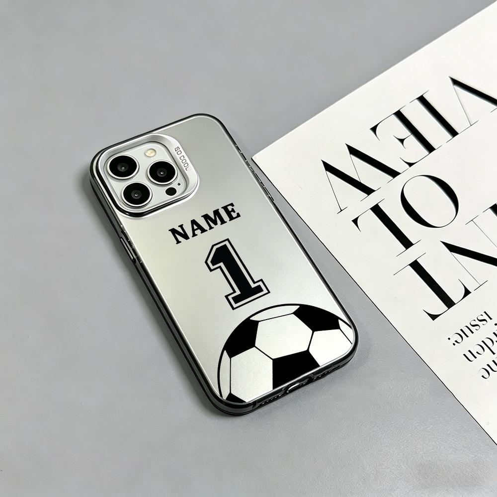 Phone Cases Customized - Casing HP IMD Warna-warni Perak Mewah