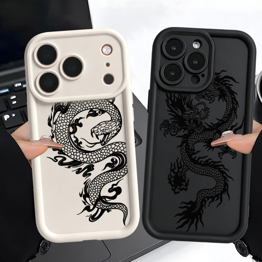 Phone Cases Black - Casing Pelindung Ponsel untuk iPhone 17
