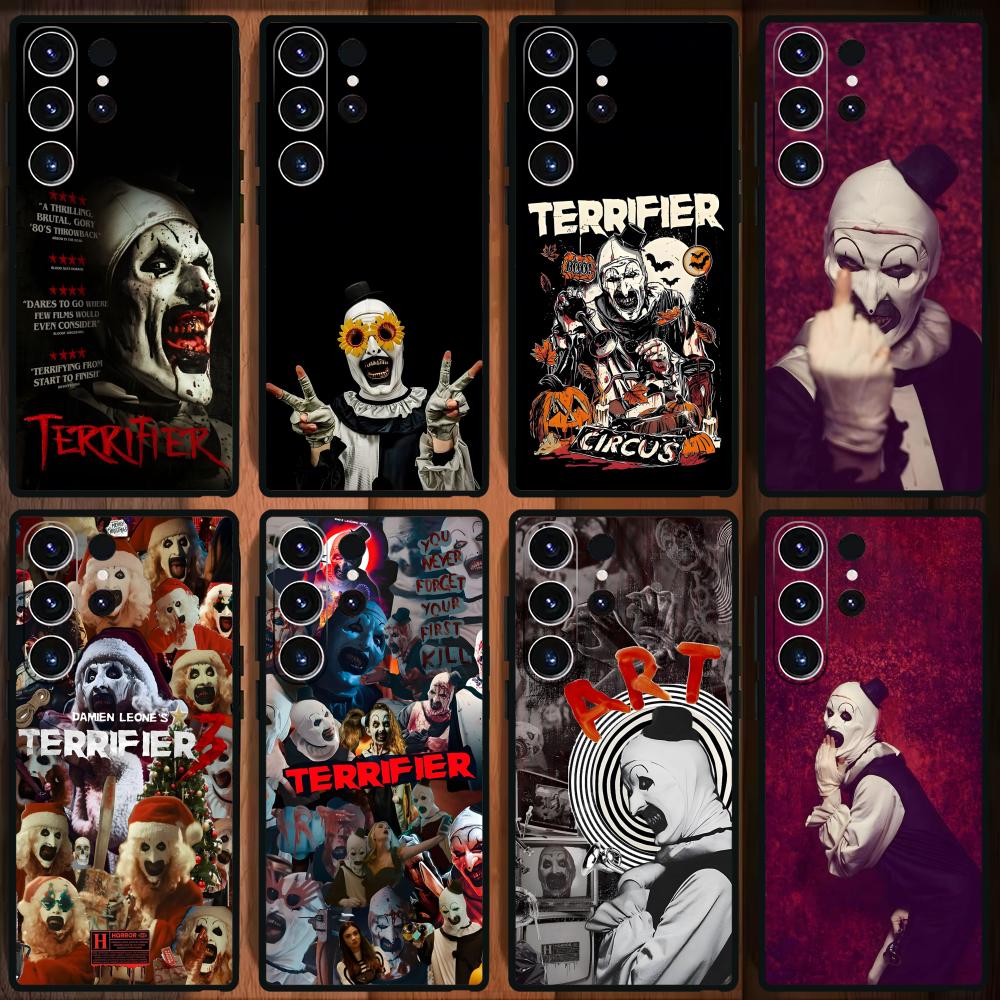 Phone Cases Black - Casing Ponsel Art The Clown untuk