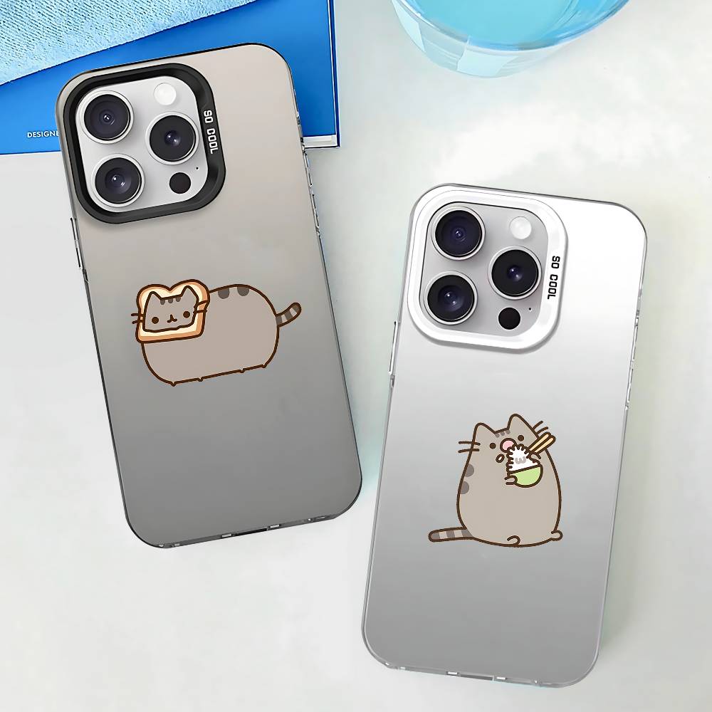 Phone Cases Pk - Casing HP Kawaii Cat Pk-Pushseen untuk