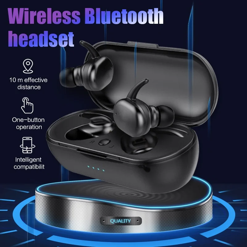 Phone Cases Pk - Y30 TWS Earphone Bluetooth 5.0 Earbud