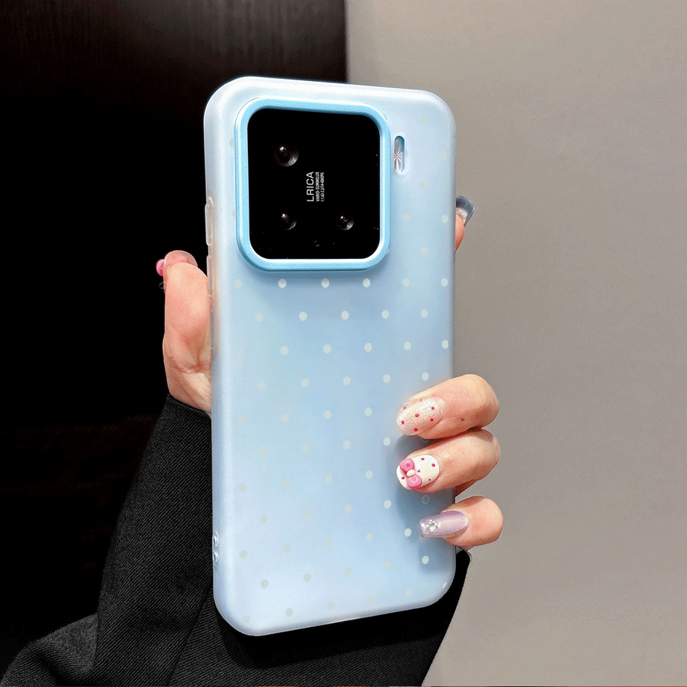 Casing Ponsel Polkadot Biru Mu - Phone Cases Polka Dot ulasan dan harga