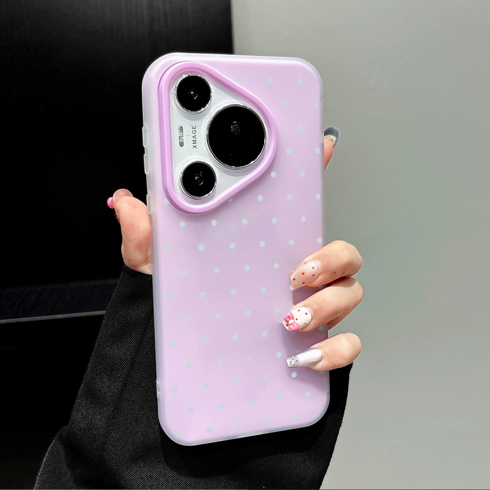 Casing Ponsel Polkadot Biru Mu - Phone Cases Polka Dot ulasan dan harga