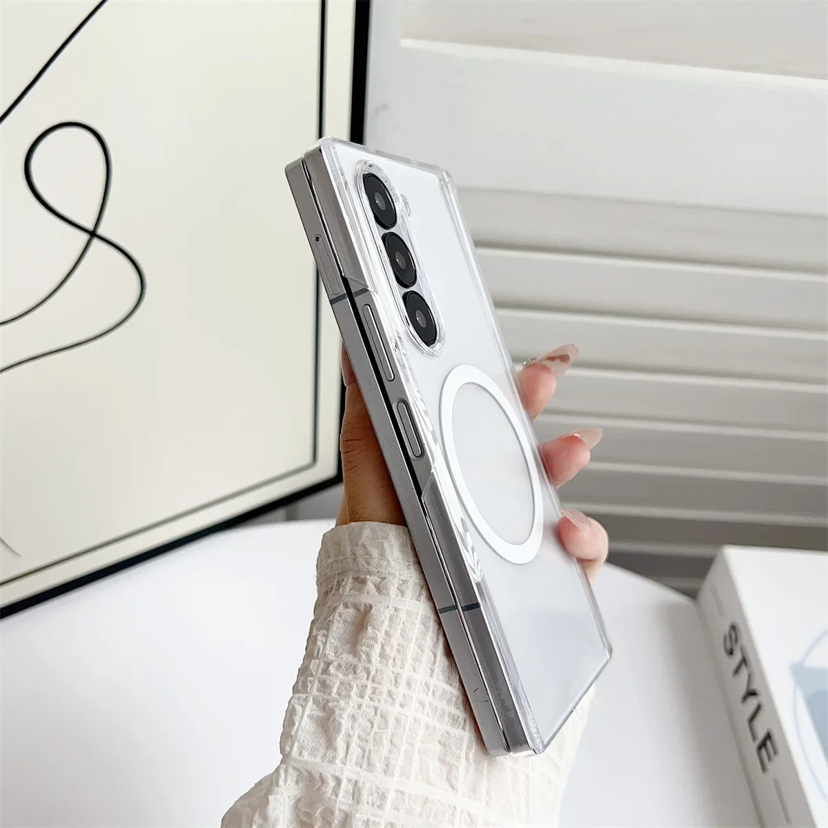 Casing Ponsel Magnetik Buram T - Matte Frosted Case ulasan dan harga
