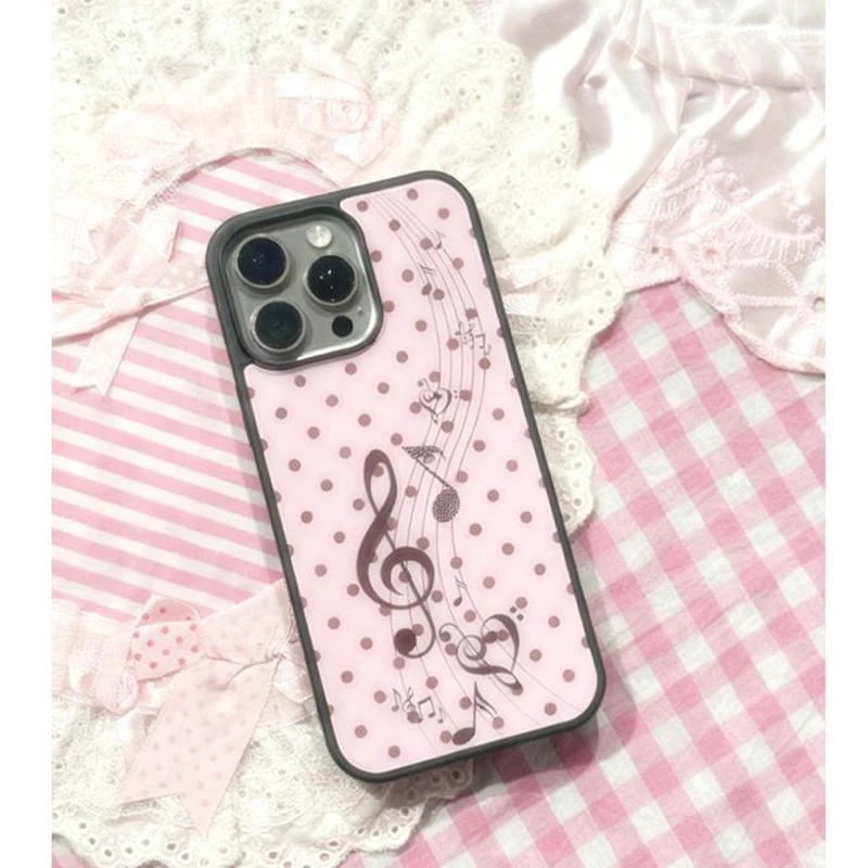 Casing HP Korea Motif Pink Bro - Phone Cases Polka Dot ulasan dan harga