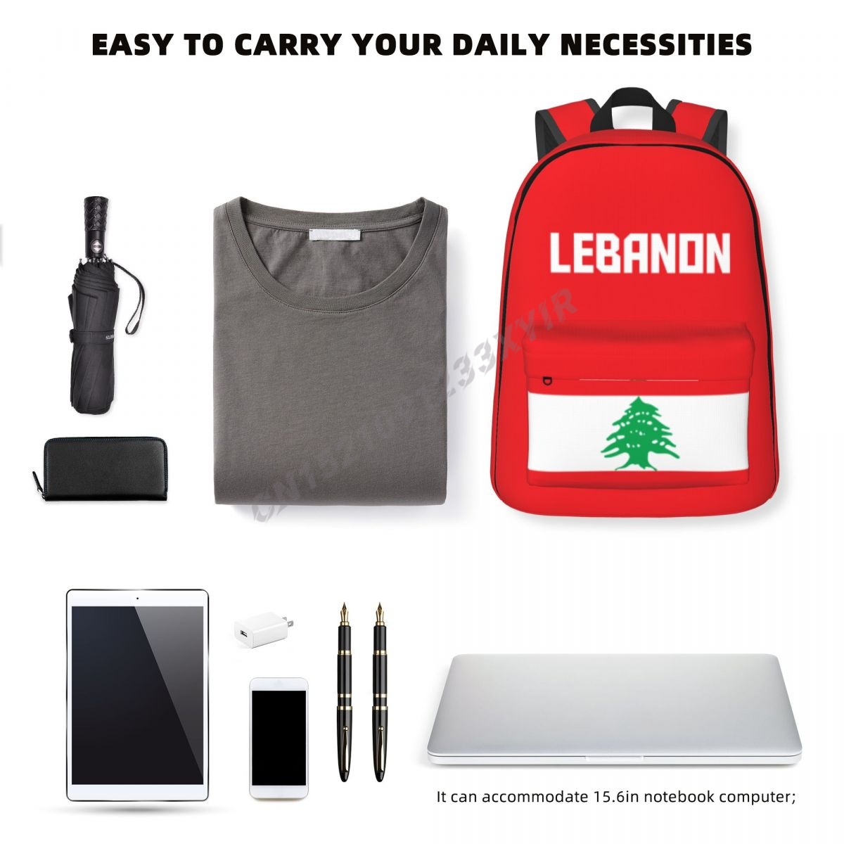 Ransel uniseks Lebanon Flag1 S - Phone Cases Lebanon ulasan dan harga