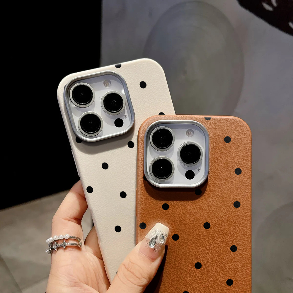 Casing Ponsel Polkadot Hitam M - Phone Cases Polka Dot ulasan dan harga