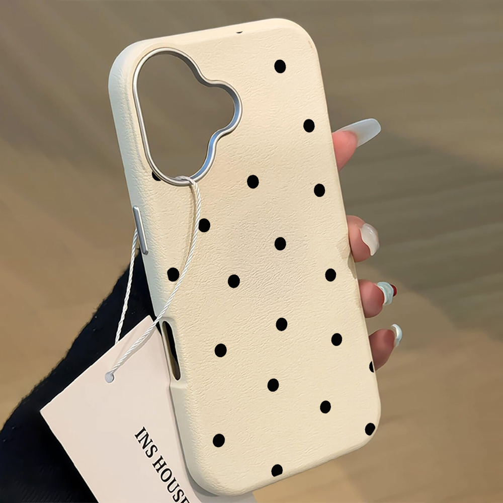 Casing Ponsel Polkadot Hitam M - Phone Cases Polka Dot ulasan dan harga