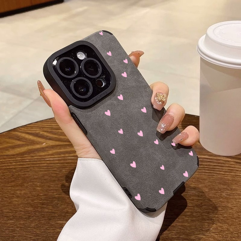 Casing Ponsel Motif Hati Pink  - Phone Cases Trending ulasan dan harga