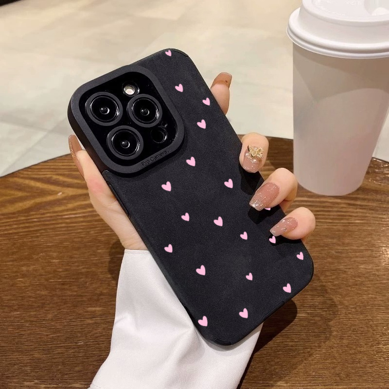 Casing Ponsel Motif Hati Pink  - Phone Cases Trending ulasan dan harga