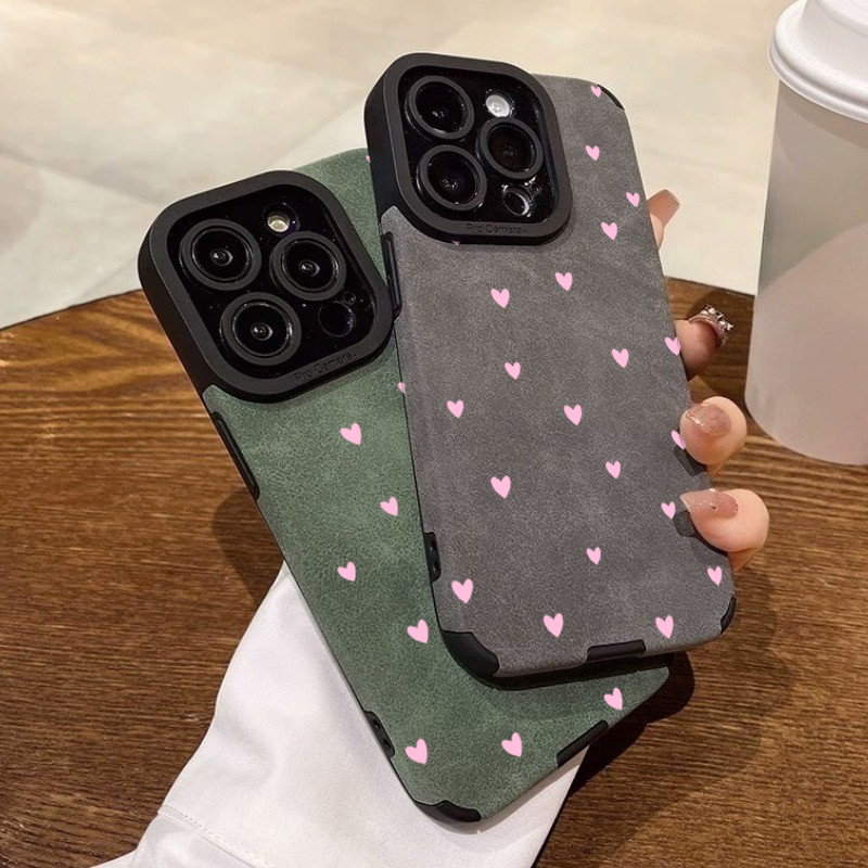 Casing Ponsel Motif Hati Pink  - Phone Cases Trending ulasan dan harga