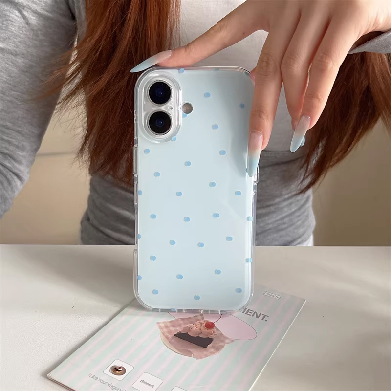 Casing HP Korea Ins Girl Simpl - Phone Cases Polka Dot ulasan dan harga