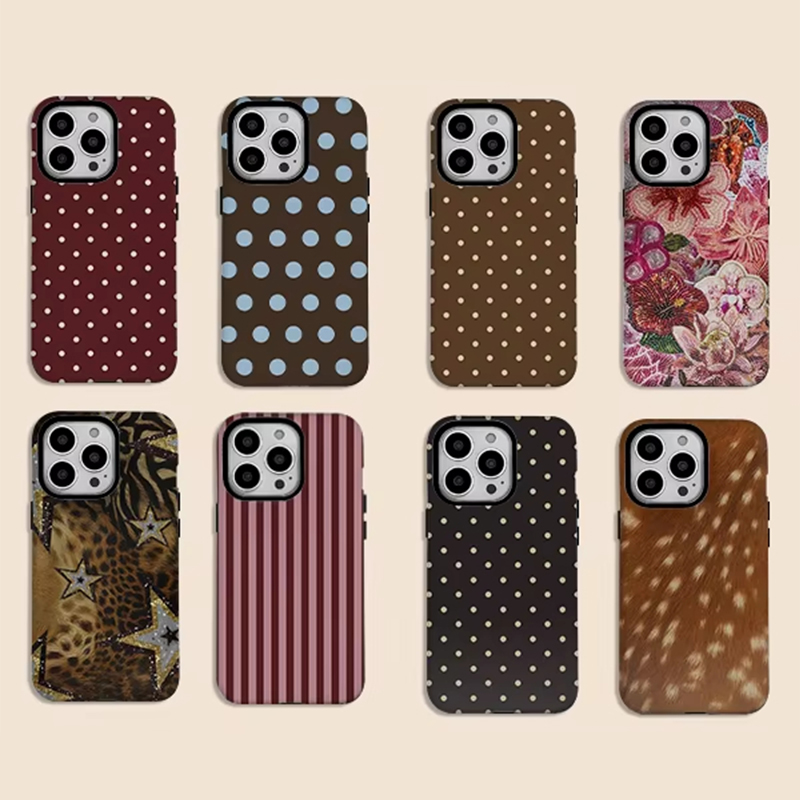 Casing Ponsel Bergaya Pola Ret - Phone Cases Polka Dot ulasan dan harga