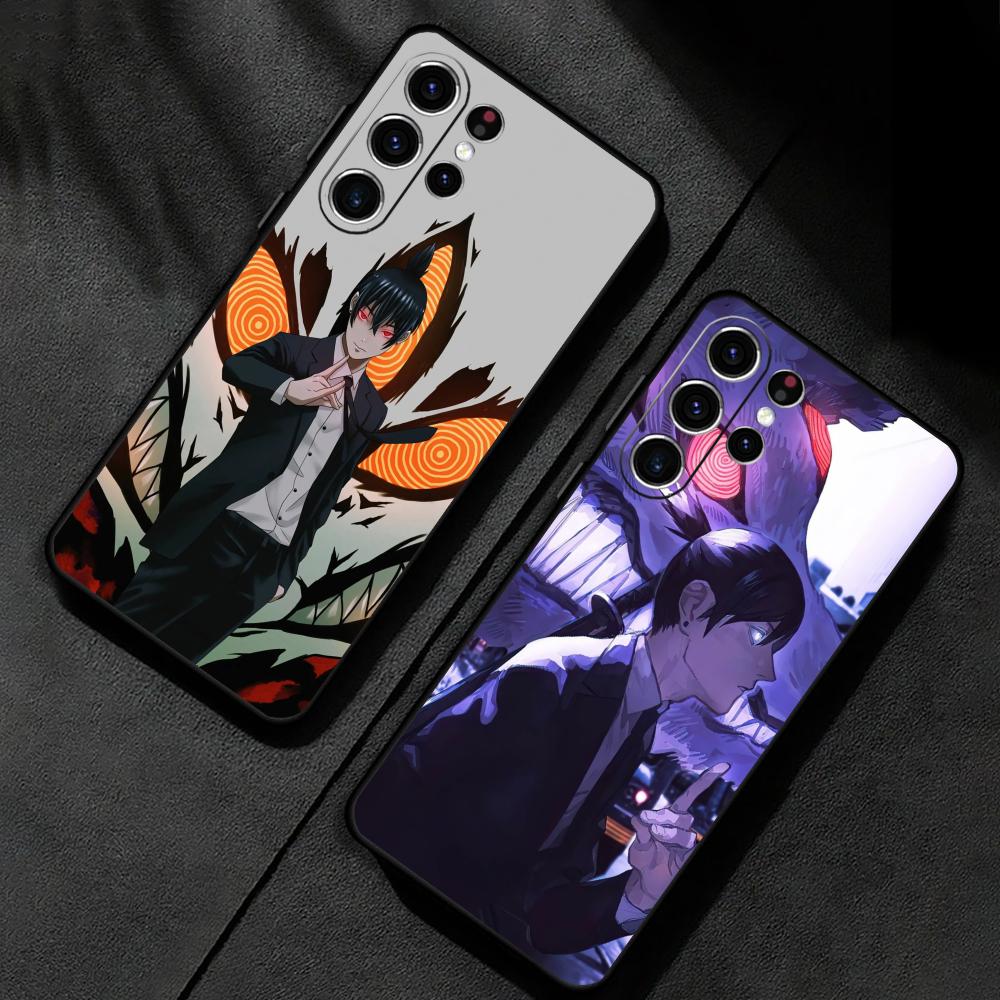 Casing Ponsel Chainsaw Man Aki - Phone Cases Black ulasan dan harga