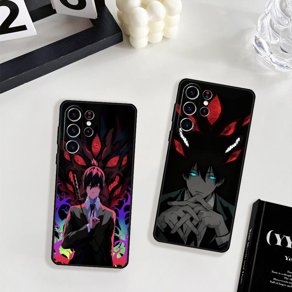 Casing Ponsel Chainsaw Man Aki - Phone Cases Black ulasan dan harga