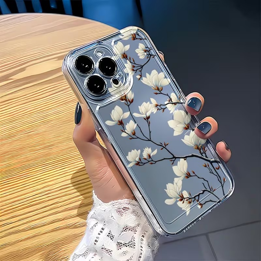 Casing HP Transparan TPU Motif - Phone Cases Trending ulasan dan harga