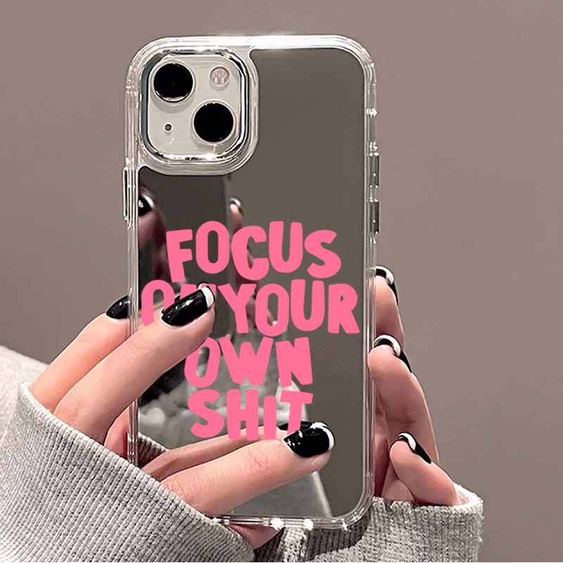 Casing Ponsel Cermin Huruf War - Phone Cases Trending ulasan dan harga