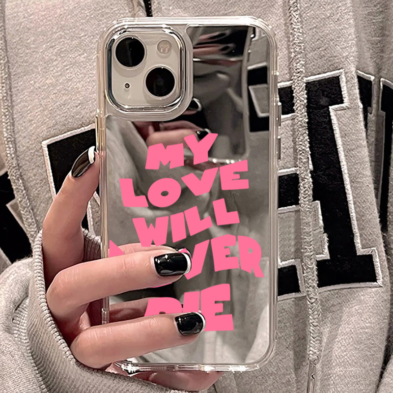Casing Ponsel Cermin Huruf War - Phone Cases Trending ulasan dan harga