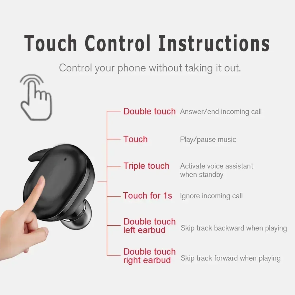 Y30 TWS Earphone Bluetooth 5.0 - Phone Cases Pk ulasan dan harga