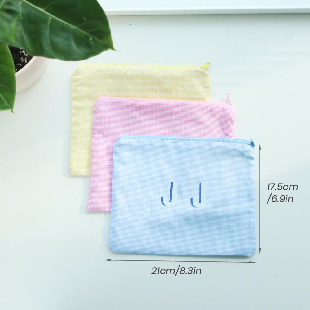 Tas Makeup Inisial 2 Huruf yan - Monogram Custom Case ulasan dan harga