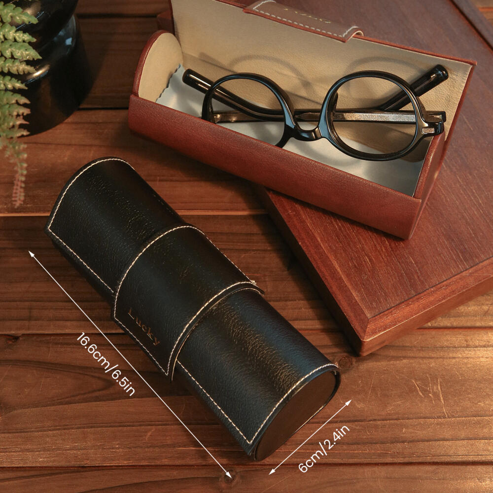 Kotak Kacamata Kulit Custom Na - Monogram Custom Case ulasan dan harga